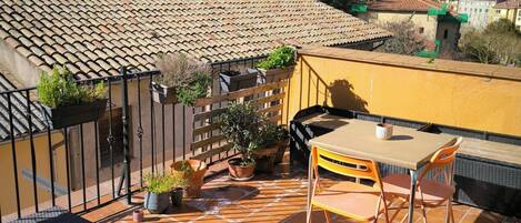 Appartement, 2 slaapkamers, roken, balkon | Terras