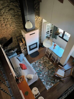 アパートメント 2 ベッドルーム 喫煙可 バルコニー | ダイニングルーム