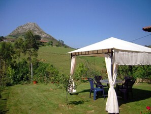 Ferienhaus, 2 Schlafzimmer, Raucher, Terrasse | Außenbereich