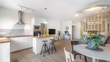 Apartamento, 1 habitación, fumadores, patio | Interior