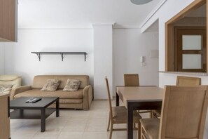 Apartment, 2 Bedrooms, Terrace, Mountain View | Dining room - Apto Costa Azahar III Rental Holidays Ref 013 (Oropesa del Mar)