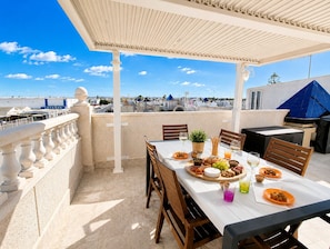 Apartment, 1 Bedroom, Terrace, City View | Balcony - Charming Upper Bungalow With Terrace and Communal Pool in Torrevieja (Torrevieja)