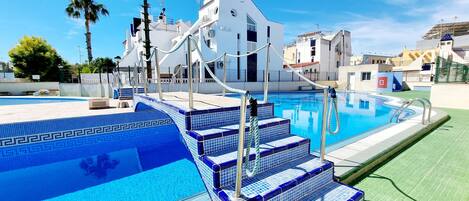 Apartment, 1 Bedroom, Terrace, City View | Pool | Outdoor pool