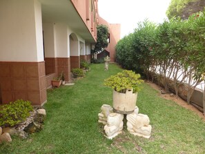 Appartement, 1 chambre, vue piscine | Jardin