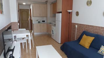Apartament, 1 dormitori, vistes a la piscina | Sala d'estar