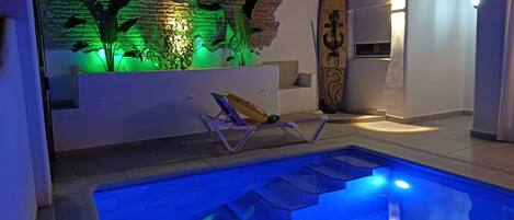 Chalet, 3 chambres, fumeur, piscine privée | Piscine | Piscine extérieure