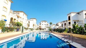 Apartment, 2 Bedrooms, Terrace, Garden View | Pool - Lovely Apartment in Molino Blanco Near the sea Bella Beach (Torrevieja)