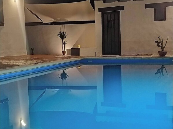 Maison, 4 chambres, fumeur, piscine privée | Extérieur
