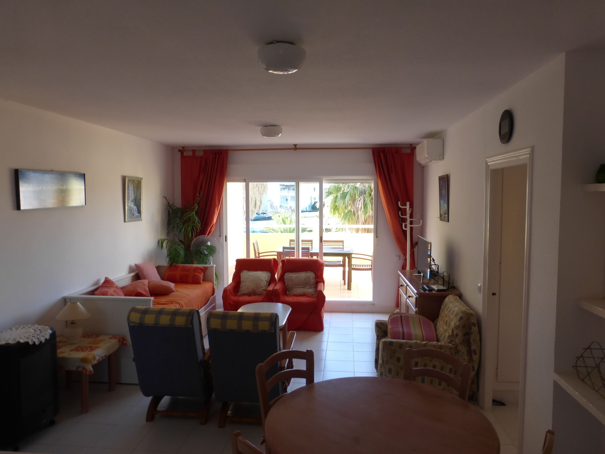 Apartament, 2 dormitoris, fumadors, terrassa | Sala d'estar