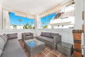 Huoneisto, 3 makuuhuonetta, esteetön, patio | Ulkopuoli