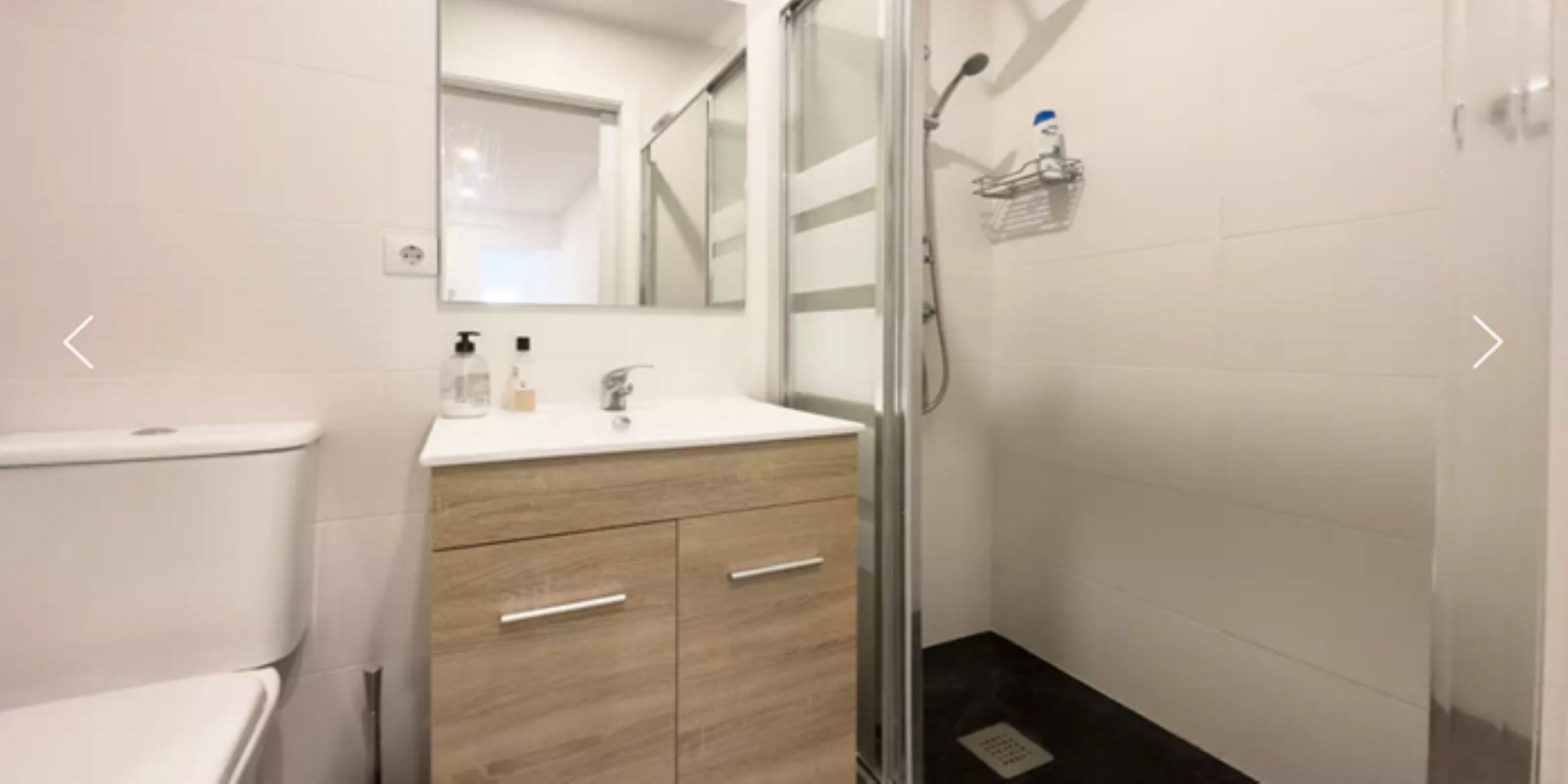 Appartement, 1 chambre, terrasse, vue ville | Salle de bain