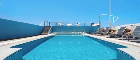 Lejlighed - 2 soveværelser - terrasse | Pool | Udendørs pool