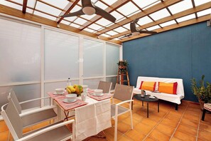 Apartment, 2 Bedrooms, Patio | Living area - Finca La Calabacera Casa Blanca Num0074 (Guia de Isora)