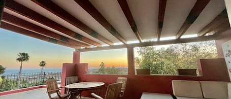 Appartement, 1 chambre, fumeurs, balcon | Terrasse/Patio