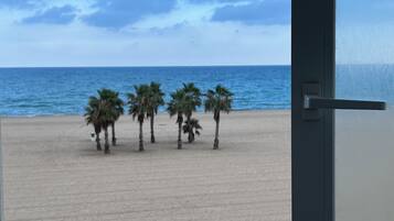 Apartment, 2 Bedrooms, Accessible, Balcony | Beach | On the beach