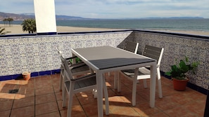 apartman, 2 hálószobával, akadálymentesített, erkély | Erkély