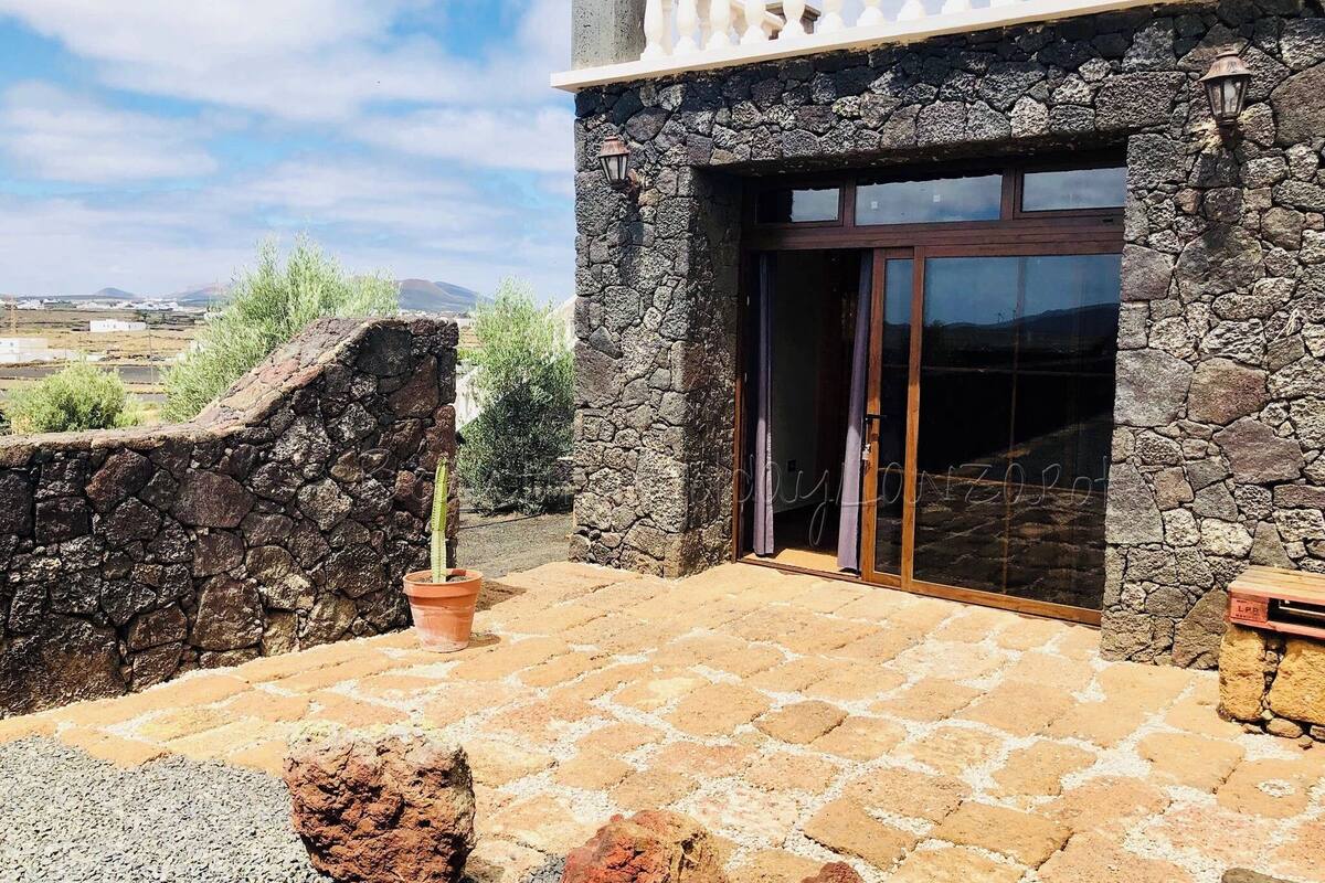 Entrada de la propiedad