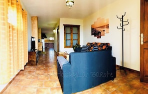 Casa, 2 habitaciones, terraza, vistas al jardín | Zona de estar
