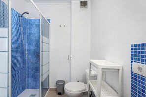 Căn hộ, 1 phòng ngủ, ban công, quang cảnh thành phố | Phòng tắm