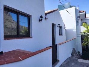 Maison, 1 chambre, fumeur, patio | Détail de l’extérieur