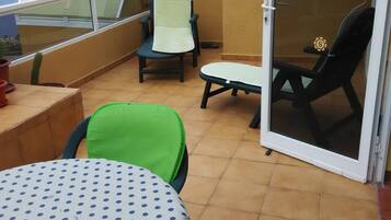 Apartament, 2 dormitoris, fumadors, balcó | Balcó