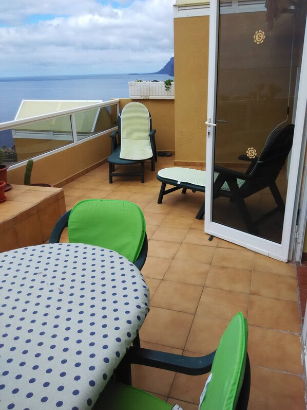 Apartment, 2 Bedrooms, Smoking, Balcony | Balcony - 2 Bd Apartment With Stunning View (Santiago del Teide)