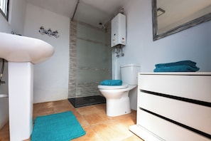 Stüdyo, 1 Yatak Odası, Teras, Dağ Manzaralı | Banyo