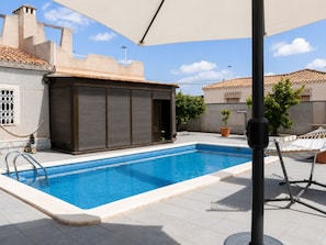 Casa, 1 camera da letto, fumatori, patio | Piscina | Piscina all'aperto