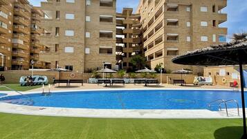 Apartment, 2 Bedrooms, Balcony | Pool | Outdoor pool
