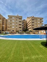Apartment, 2 Bedrooms, Balcony | Pool | Outdoor pool