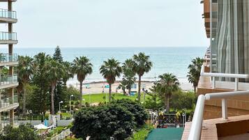 Appartement, 2 chambres, balcon, vue océan | Balcon
