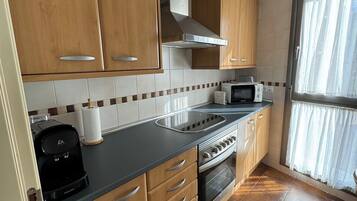 Apartament, 1 dormitori, llar de foc, vistes a la ciutat | Interior