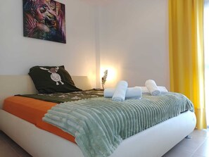 Appartement, 2 chambres, fumeurs, terrasse | 2 chambres