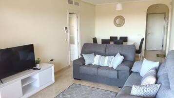 Appartement, 2 slaapkamers, toegankelijk voor mindervaliden, terras | Woonruimte