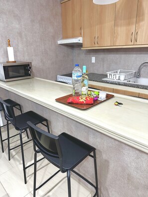Apartment, 2 Bedrooms, Smoking, Balcony | Private kitchen - Appartement Fun & Sun (Granadilla de Abona)