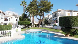 House, 2 Bedrooms, Patio, Garden View | Pool - Anchor House 5 min From the sea (Torrevieja)