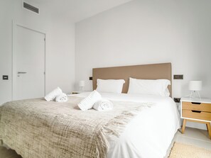 Leilighet, 3 soverom, byutsikt | 3 soverom