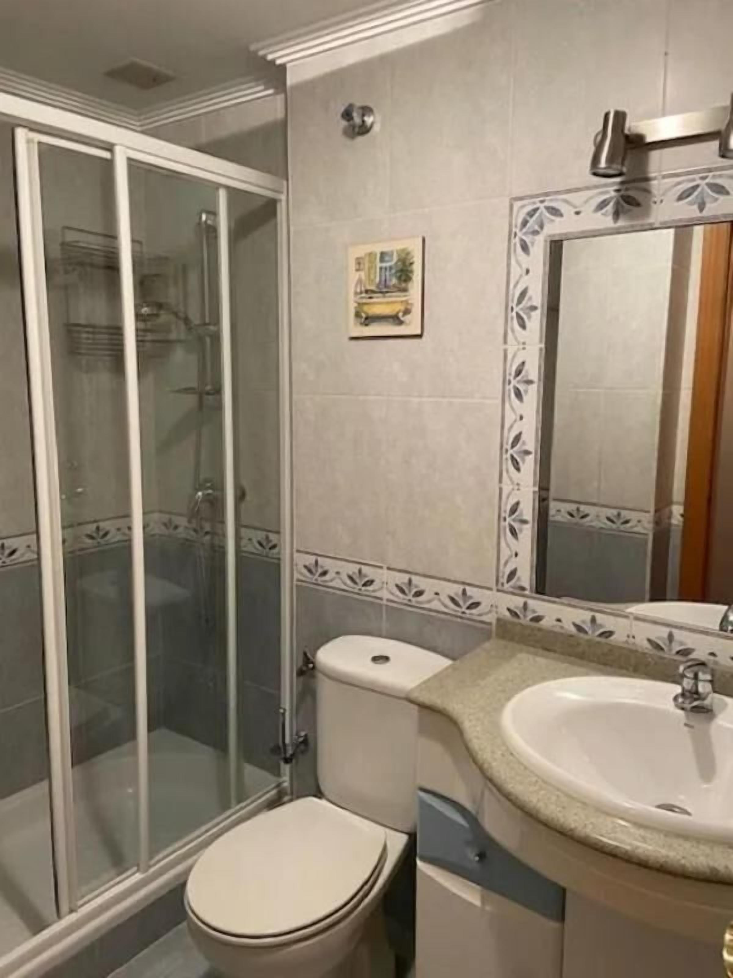 Apartment, 2 Bedrooms, Garden View | Bathroom shower