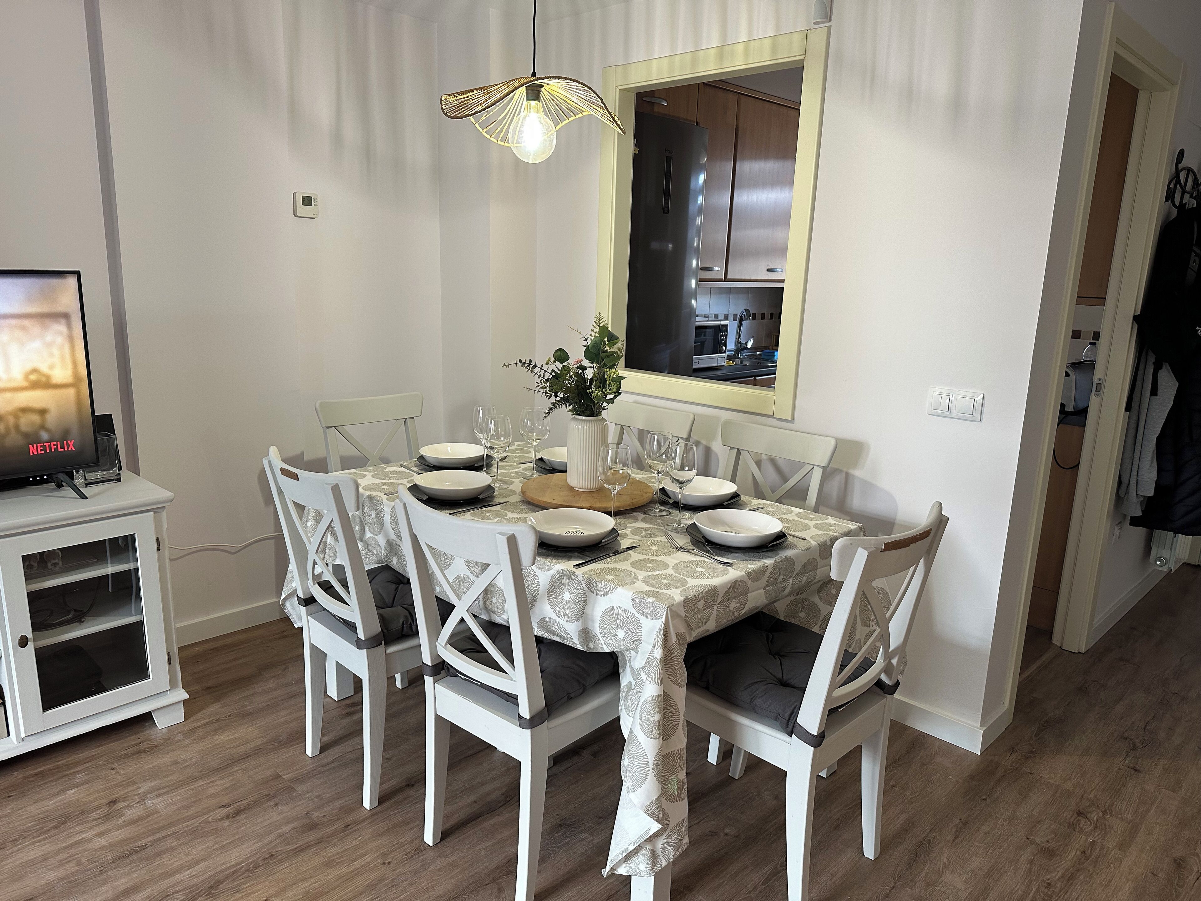 Apartment, 2 Bedrooms, Accessible, Terrace | Dining room
