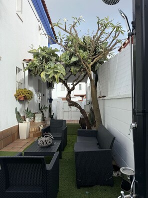 Værelse - 1 soveværelse - ryger - terrasse | Stue