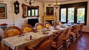 Villa, 6 Bedrooms, Smoking, Private Pool | Dining room - Villa With Pool, air Conditioning and Wi-fi (Villamena)