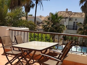Apartment, 1 Bedroom, Terrace, Garden View | Terrace/patio