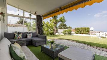 Chalet, 3 Bedrooms, Terrace, Garden View | Terrace/patio