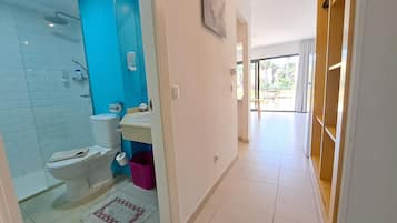 Apartment, 1 Schlafzimmer, Raucher, Balkon | Badezimmer