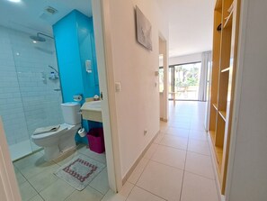 Appartement, 1 slaapkamer, roken, balkon | Badkamer