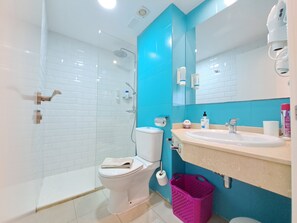 Apartment, 1 Bedroom, Smoking, Balcony | Bathroom - Casa Atlantico, Pool and Terrace (La Oliva)