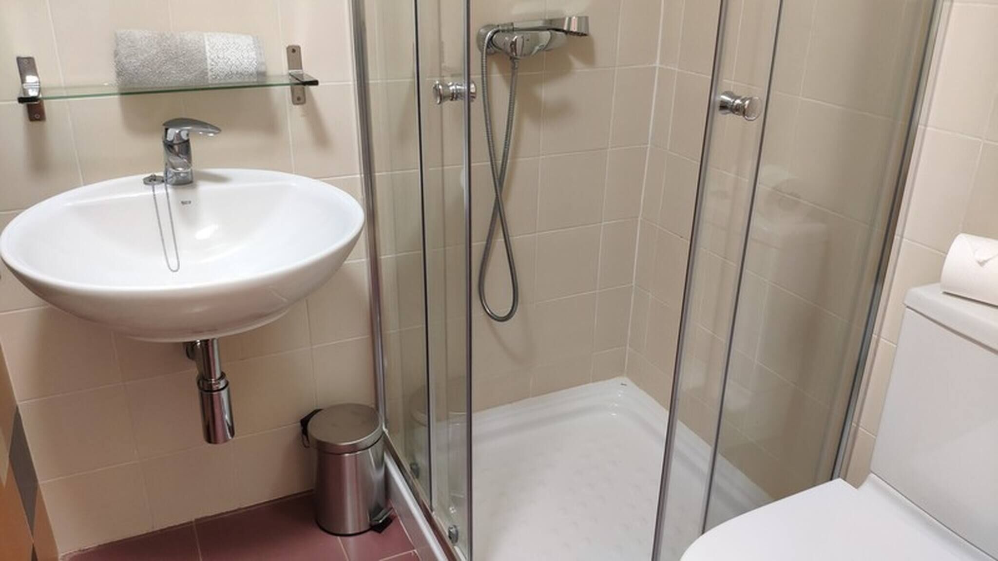 Apartament, 2 dormitoris, accessible, terrassa | Bany