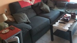 Bungalow, 1 Bedroom, Smoking, Balcony | Living room - Rent Bungalow in Benidorm, Alicante, Spain (Benidorm)