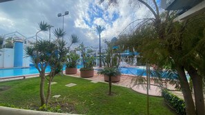 Apartment, 1 Bedroom, Smoking, Balcony | Pool | Outdoor pool