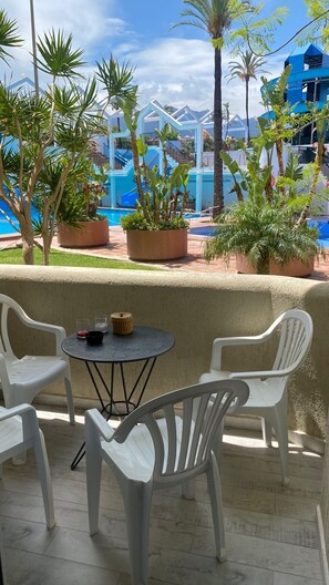 Apartment, 1 Bedroom, Smoking, Balcony | Outdoor dining - Apt In Benal Beach Resort, Wifi, 100m From Beach (Benalmádena)